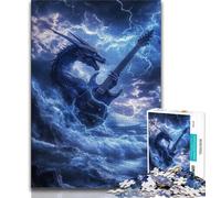 Jigsaw Puzzle 1000 Pieces for Adults Ice Dragon Adult Jigsaw,learning Educational for Is Ideal As A Gift for The Whole Family 26x38cm