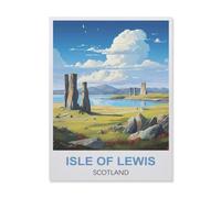 Jigsaw Puzzle 1000 Pieces for Adults,Isle of Lewis Scotland,Large Puzzle Game Artwork for Adults Teens(38x26cm)-ES86