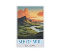 Jigsaw Puzzle 1000 Pieces for Adults,Isle of Mull Scotland,Unique Suitable for Teenagers and Adults, Home Decoration(38x26cm)-AL27