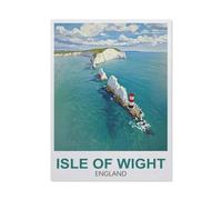 Jigsaw Puzzle 1000 Pieces for Adults，Isle of Wight England，Kids Teens Large Families Puzzle Game（38x26cm）-EZ75