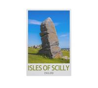 Jigsaw Puzzle 1000 Pieces for Adults，Isles of Scilly England，Teens Boys Girls Puzzles Premium Quality Fun Family Challenging Puzzles for Birthday（50x70cm）-AI72