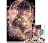 Jigsaw Puzzle 1000 Pieces for Adults Japanese Female Ninja Warrior 1000 Pieces for Teenagers,is Ideal As Gifts for The Whole Family Suitable for And 14 (size 38x26cm)