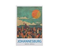 Jigsaw Puzzle 1000 Pieces for Adults，Johannesburg South Africa，Teens Boys Girls Puzzles Difficult Thick Sturdy Pieces Challenging Puzzle for Party Games（50x70cm）-GA47