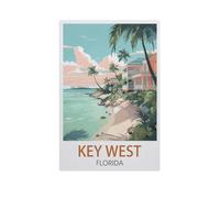 Jigsaw Puzzle 1000 Pieces for Adults，Key West Florida，Unique Suitable for Teenagers and Adults, Home Decoration（50x70cm）-K47