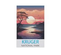 Jigsaw Puzzle 1000 Pieces for Adults，Kruger National Park，Unique Suitable for Teenagers and Adults, Home Decoration（26x38cm）-FU85