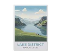 Jigsaw Puzzle 1000 Pieces for Adults，Lake District National Park，Large Puzzle Game Artwork for Adults Teens（75x50cm）-FE37