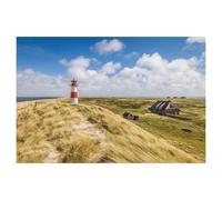 Jigsaw Puzzle 1000 Pieces for Adults，Lighthouse List-Ost on Sylt，Large Puzzle Game Artwork for Adults Teens（38x26cm）-AC7