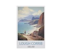Jigsaw Puzzle 1000 Pieces for Adults，Lough Corrib Ireland，Teens Boys Girls Puzzles Premium Quality Fun Family Challenging Puzzles for Birthday（38x26cm）-J52