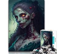 Jigsaw Puzzle 1000 Pieces for Adults Magic Undead Woman 1000 Pieces for Teenagers,Challenging Family Activity Games DIY Toy for Home Wall Decor Gifts 75x50cm
