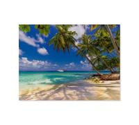 Jigsaw Puzzle 1000 Pieces for Adults，Maldives - Dreamlike paradise in the Indian Ocean，Kids Teens Large Families Puzzle Game（75x50cm）-G36