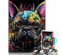 Jigsaw Puzzle 1000 Pieces for Adults Mechanical Bulldogs Adult Puzzles,Challenging Family Activity Games DIY Toy for Home Wall Decor Gifts (size 38x26cm)