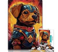 Jigsaw Puzzle 1000 Pieces for Adults Mechanical Dog 1000 Pieces for Adults,Family Educational Games Home Decoration Gift 38x26cm