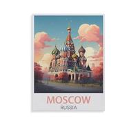 Jigsaw Puzzle 1000 Pieces for Adults,Moscow Russia,Teens Boys Girls Puzzles Difficult Challenging Puzzle for Party Games Kids Family Friends(50x70cm)-HF26