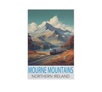 Jigsaw Puzzle 1000 Pieces for Adults,Mourne Mountains Northern Ireland,Large Puzzle Game Artwork for Adults Teens(50x70cm)-AK41