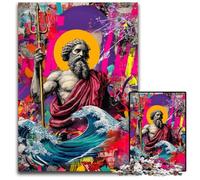 Jigsaw Puzzle 1000 Pieces for Adults Movie Graffiti Puzzle Challenging Brain Teaser for Teenager, Family Game Night Fun 26X38CM