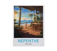Jigsaw Puzzle 1000 Pieces for Adults,Nepenthe Big Sur,Large Puzzle Game Artwork for Adults Teens(38x26cm)-EV66