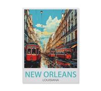 Jigsaw Puzzle 1000 Pieces for Adults,New Orleans Louisiana , Landscape,Kids Teens Large Families Puzzle Game(50x70cm)-DV74