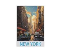 Jigsaw Puzzle 1000 Pieces for Adults，New York，Unique Suitable for Teenagers and Adults, Home Decoration（50x70cm）-FQ43