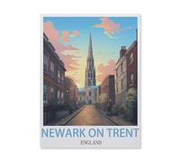 Jigsaw Puzzle 1000 Pieces for Adults，Newark on Trent England，Unique Suitable for Teenagers and Adults, Home Decoration（50x70cm）-ET72