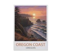 Jigsaw Puzzle 1000 Pieces for Adults，Oregon Coast Oregon，Paper Puzzle - Unique Suitable for Teenagers and Adults（50x70cm）-EU9
