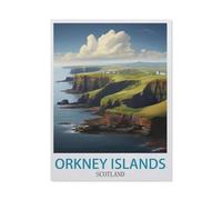Jigsaw Puzzle 1000 Pieces for Adults，Orkney Islands, Scotland，Large Puzzle Game Artwork for Adults Teens, Family Decorations, Unique Puzzle Gift（50x70cm）-HB82