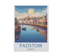 Jigsaw Puzzle 1000 Pieces for Adults，Padstow Cornwall，Large Puzzle Game Artwork for Adults Teens, Family Decorations, Unique Puzzle Gift（38x52cm）-FI82