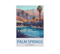 Jigsaw Puzzle 1000 Pieces for Adults，Palm Springs California，Teens Boys Girls Puzzles Difficult Challenging Puzzle for Party Games Kids Family Friends（50x70cm）-GC7