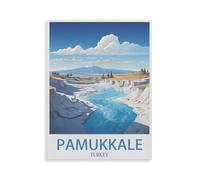 Jigsaw Puzzle 1000 Pieces for Adults，Pamukkale Turkey，Unique Suitable for Teenagers and Adults, Home Decoration（38x26cm）-HE24