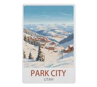 Jigsaw Puzzle 1000 Pieces for Adults,Park City Utah,Teens Boys Girls Puzzles Difficult Challenging Puzzle for Party Games Kids Family Friends(38x26cm)-AE20