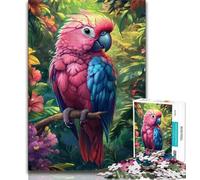 Jigsaw Puzzle 1000 Pieces for Adults Parrot Adult Puzzles,Challenging Family Activity Games DIY Toy for Home Wall Decor Gifts (size 38x26cm)