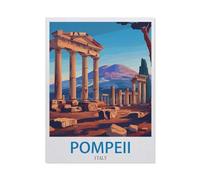 Jigsaw Puzzle 1000 Pieces for Adults,Pompeii Italy,Large Puzzle Game Artwork for Adults Teens(38x26cm)-CI56