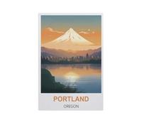 Jigsaw Puzzle 1000 Pieces for Adults，Portland Oregon，Teens Boys Girls Puzzles Premium Quality Fun Family Challenging Puzzles for Birthday（38x26cm）-GJ48