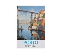 Jigsaw Puzzle 1000 Pieces for Adults，Porto Portugal，Large Puzzle Game Artwork for Adults Teens, Family Decorations, Unique Puzzle Gift（38x26cm）-AJ65