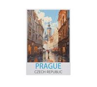 Jigsaw Puzzle 1000 Pieces for Adults，Prague Czech Republic，Large Puzzle Game Artwork for Adults Teens, Family Decorations, Unique Puzzle Gift（38x26cm）-FQ81