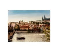 Jigsaw Puzzle 1000 Pieces for Adults，Prague Old Town - Czech Republic，Large Puzzle Game Artwork for Adults Teens（38x26cm）-AY58