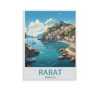 Jigsaw Puzzle 1000 Pieces for Adults，Rabat Morocco，Large Puzzle Game Artwork for Adults Teens, Family Decorations, Unique Puzzle Gift（75x50cm）-HE82