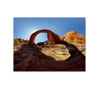 Jigsaw Puzzle 1000 Pieces for Adults，Rainbow Bridge, Lake Powell, Utah, USA，Teens Boys Girls Puzzles Difficult Challenging Puzzle for Party Games Kids Family Friends（38x26cm）-AO89