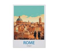 Jigsaw Puzzle 1000 Pieces for Adults，Rome Italy，Teens Boys Girls Puzzles Difficult Challenging Puzzle for Party Games Kids Family Friends（50x70cm）-EF86