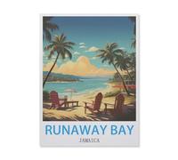 Jigsaw Puzzle 1000 Pieces for Adults，Runaway Bay Jamaica，Large Puzzle Game Artwork for Adults Teens, Family Decorations, Unique Puzzle Gift（38x26cm）-IF47