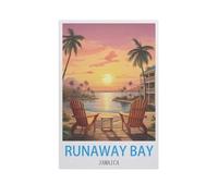 Jigsaw Puzzle 1000 Pieces for Adults，Runaway Bay Jamaica，Teens Boys Girls Puzzles Difficult Challenging Puzzle for Party Games Kids Family Friends（50x70cm）-H89