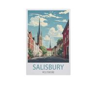 Jigsaw Puzzle 1000 Pieces for Adults,Salisbury Wiltshire,Large Puzzle Game Artwork for Adults Teens(50x70cm)-AI41