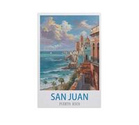 Jigsaw Puzzle 1000 Pieces for Adults，San Juan Puerto Rico，Large Puzzle Game Artwork for Adults Teens, Family Decorations, Unique Puzzle Gift（50x70cm）-GA63