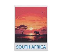 Jigsaw Puzzle 1000 Pieces for Adults,South Africa,Teens Boys Girls Puzzles Difficult Thick Sturdy Pieces Challenging Puzzle for Party Games(50x70cm)-CL26