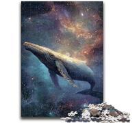 Jigsaw Puzzle 1000 Pieces for Adults Spiritual Whale Teenager Jigsaw,Educational Stress Relief Toy Great Gifts And Toys (50x75cm)