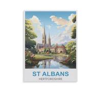 Jigsaw Puzzle 1000 Pieces for Adults，St Albans, Hertfordshire，Paper Puzzle - Unique Suitable for Teenagers and Adults（38x26cm）-GR60