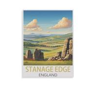 Jigsaw Puzzle 1000 Pieces for Adults，Stanage Edge England，Teens Boys Girls Puzzles Premium Quality Fun Family Challenging Puzzles for Birthday（75x50cm）-GZ89