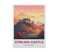 Jigsaw Puzzle 1000 Pieces for Adults，Stirling Castle Scotland，Teens Boys Girls Puzzles Premium Quality Fun Family Challenging Puzzles for Birthday（50x70cm）-FE28