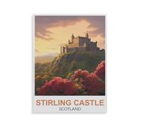 Jigsaw Puzzle 1000 Pieces for Adults,Stirling Castle, Scotland,Unique Suitable for Teenagers and Adults, Home Decoration(75x50cm)-GS23