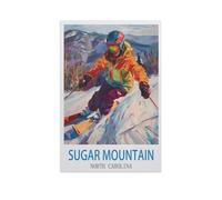 Jigsaw Puzzle 1000 Pieces for Adults，Sugar Mountain North Carolina，Paper Puzzle - Unique Suitable for Teenagers and Adults（38x26cm）-GA100
