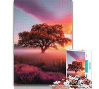 Jigsaw Puzzle 1000 Pieces for Adults Sunset Landscape Adult Jigsaw,learning Educational for Is Ideal As A Gift for The Whole Family 26x38cm